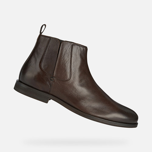 ANKLE BOOTS MAN BAYLE MAN - COFFEE