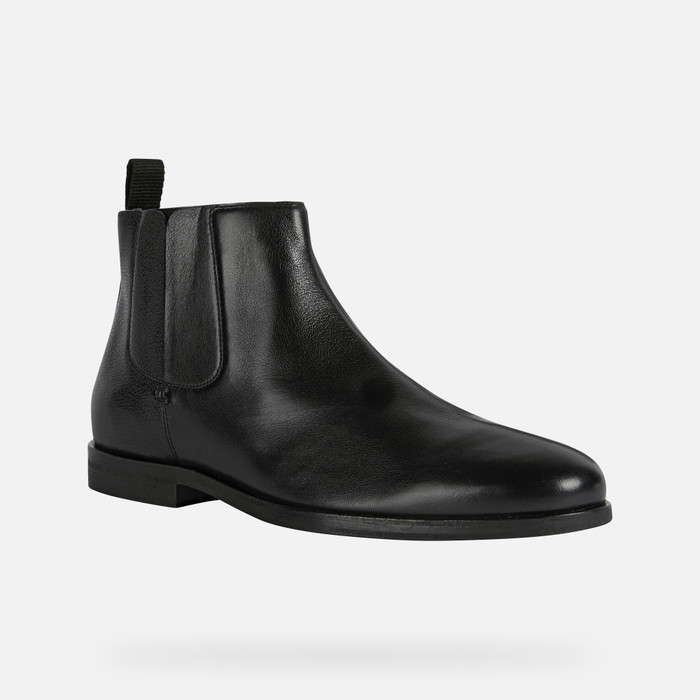 Mens Shoes Boots Formal and smart boots Save 45% Geox U Bayle Chelsea Boot in Black for Men 