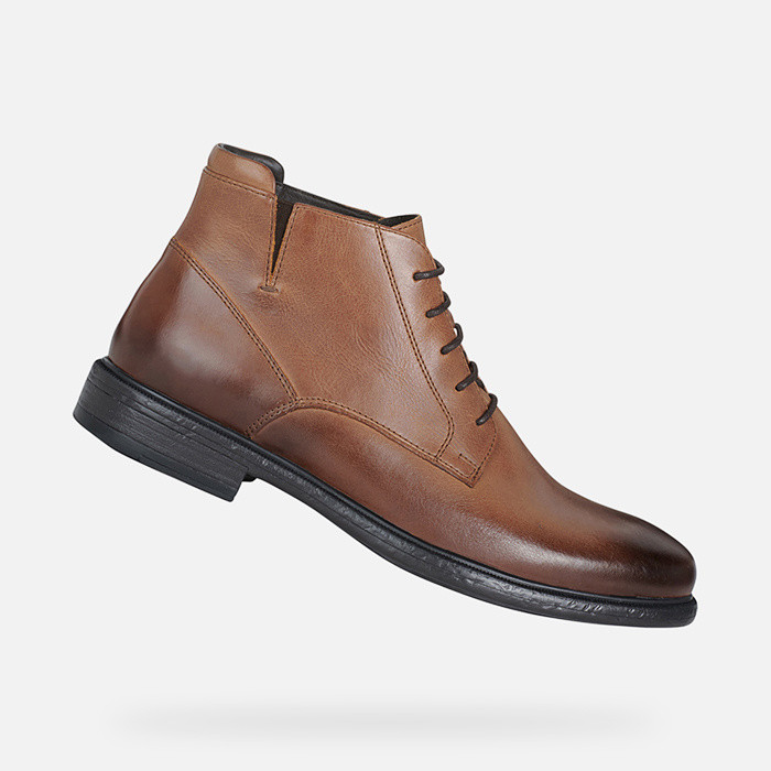 ANKLE BOOTS MAN TERENCE MAN - LIGHT BROWN