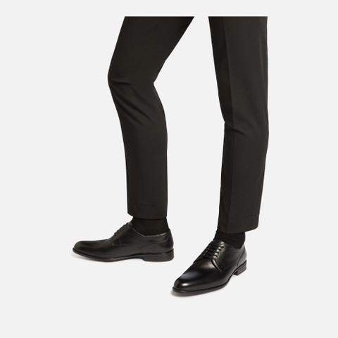 Chaussures en cuir IACOPO HOMME Noir - image number 1 | GEOX