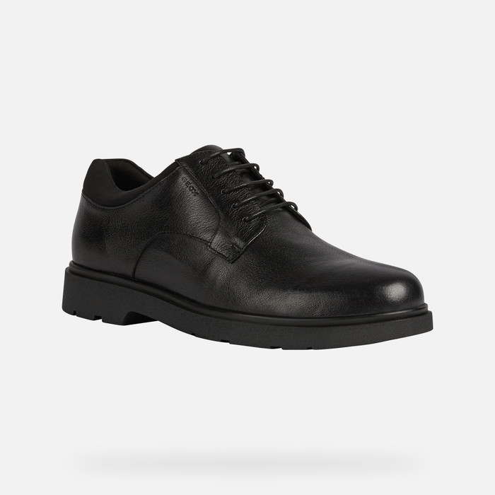 Geox® SPHERICA EC1 Man: Black Shoes | Geox® Zero Shock Pad