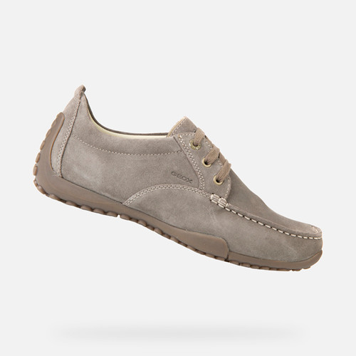 LOAFERS MAN DRIVE SNAKE MAN - TAUPE