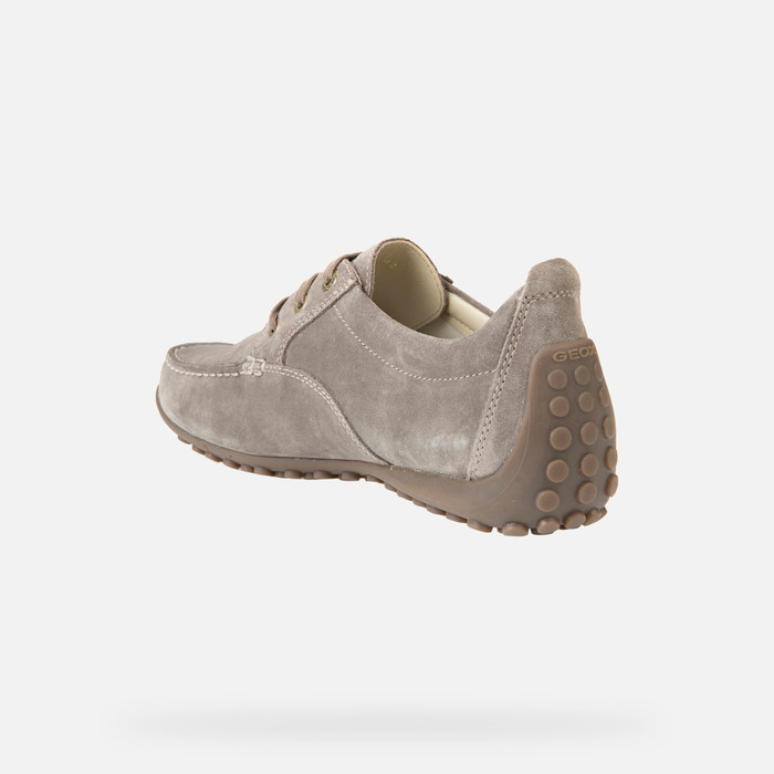 Geox® DRIVE SNAKE: Men's Taupe | Geox Online