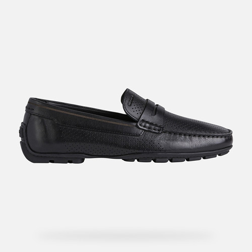 Loafers MONER MAN Black | GEOX