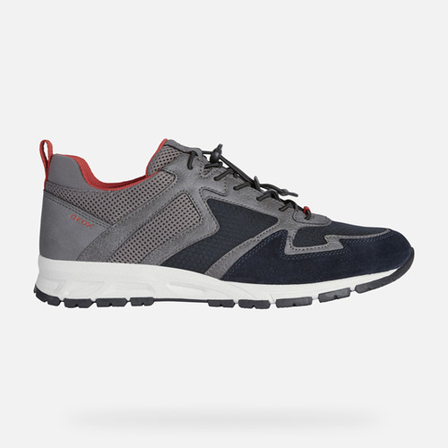 Sneakers DELRAY MAN Navy/Grey | GEOX