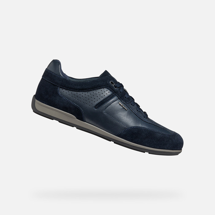 Low top sneakers IONIO MAN Navy | GEOX