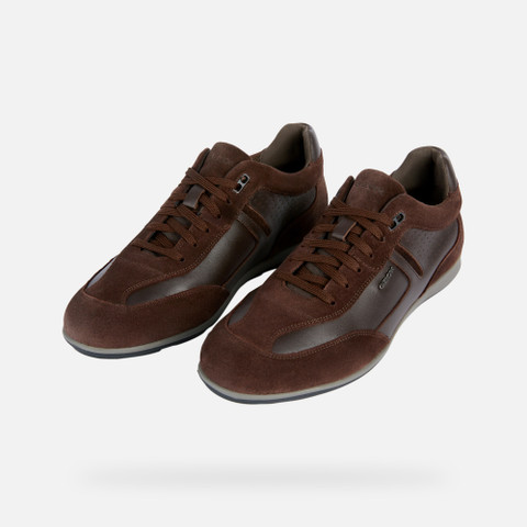 Low top sneakers IONIO MAN Dark Coffee - image number 8 | GEOX