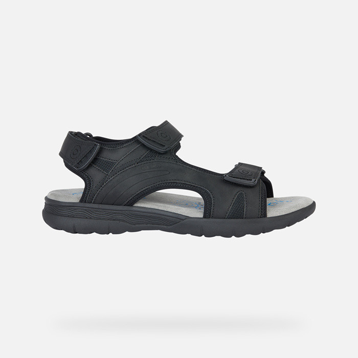 Open sandals SPHERICA EC5 MAN Black | GEOX