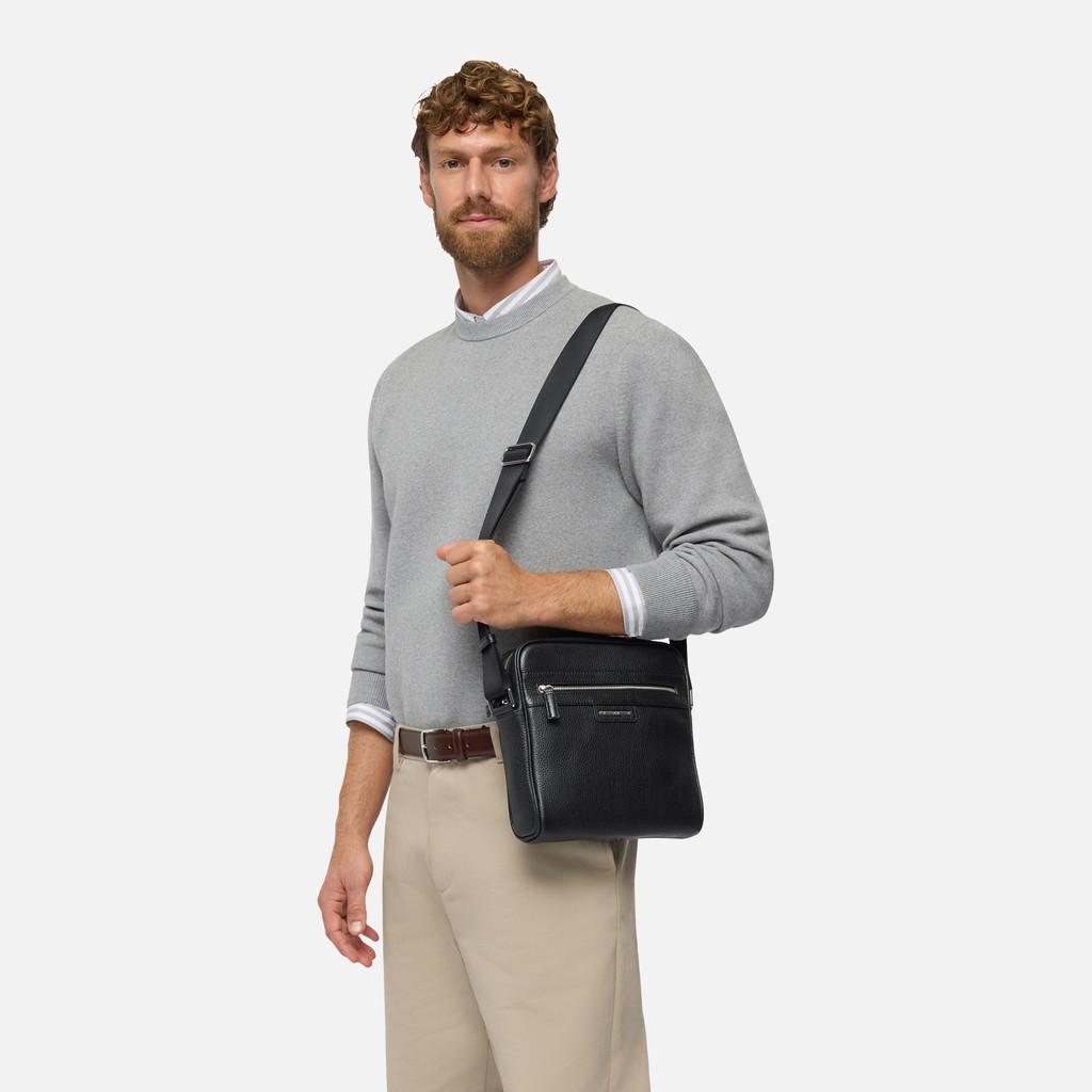 Cross-body bag ARNOUX MAN Black - image number 0 | GEOX
