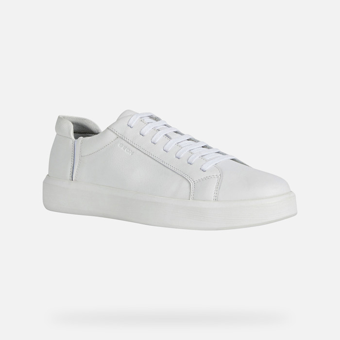 Geox® VELLETRI Man: White Sneakers | Geox® Online