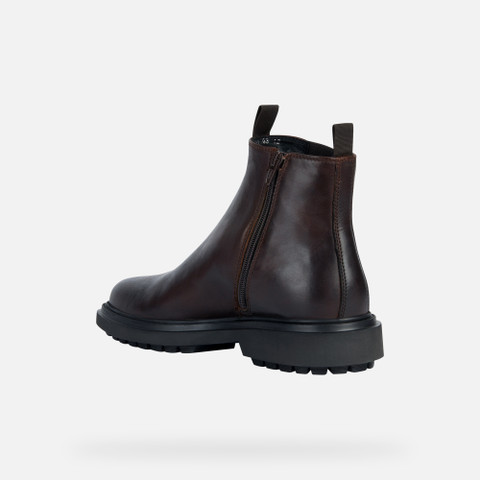 waterproof shoes FALORIA ABX MAN Coffee - image number 3 | GEOX