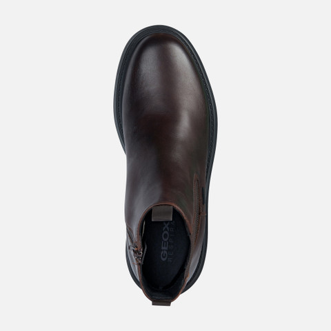 waterproof shoes FALORIA ABX MAN Coffee - image number 5 | GEOX