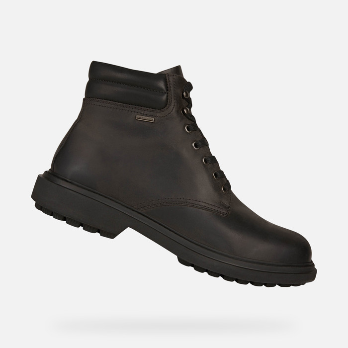 Geox® FALORIA B ABX: Men's Black Waterproof Boots | Geox®