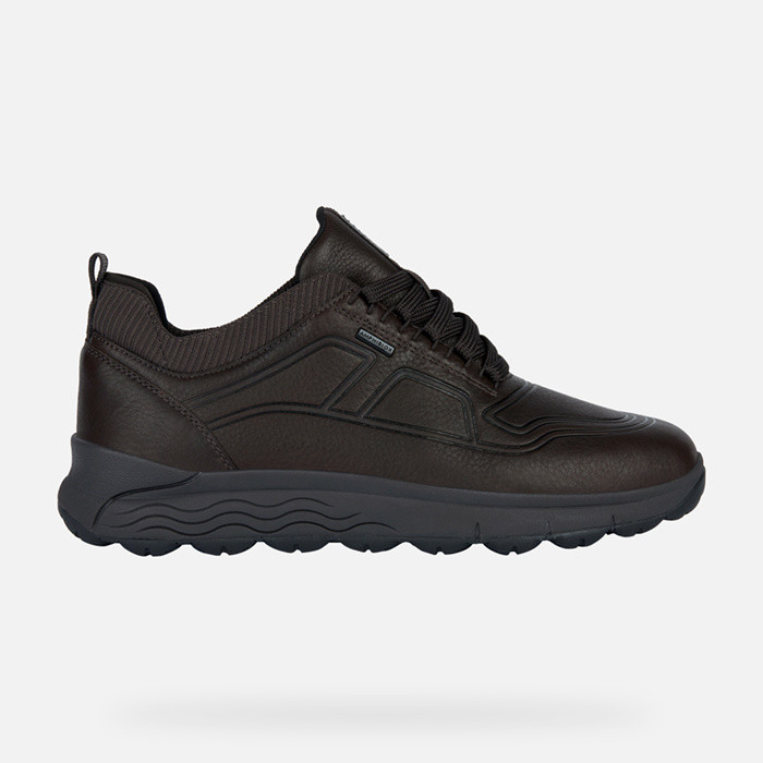 Waterproof shoes SPHERICA 4X4 ABX MAN Dark Coffee | GEOX