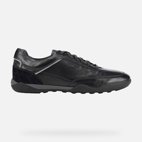 Geox® METODO: Men's Casual Navy Low Top Sneakers | Geox®
