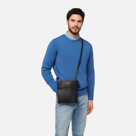 cross-body bag CLUDEY MAN Black - image number 0 | GEOX