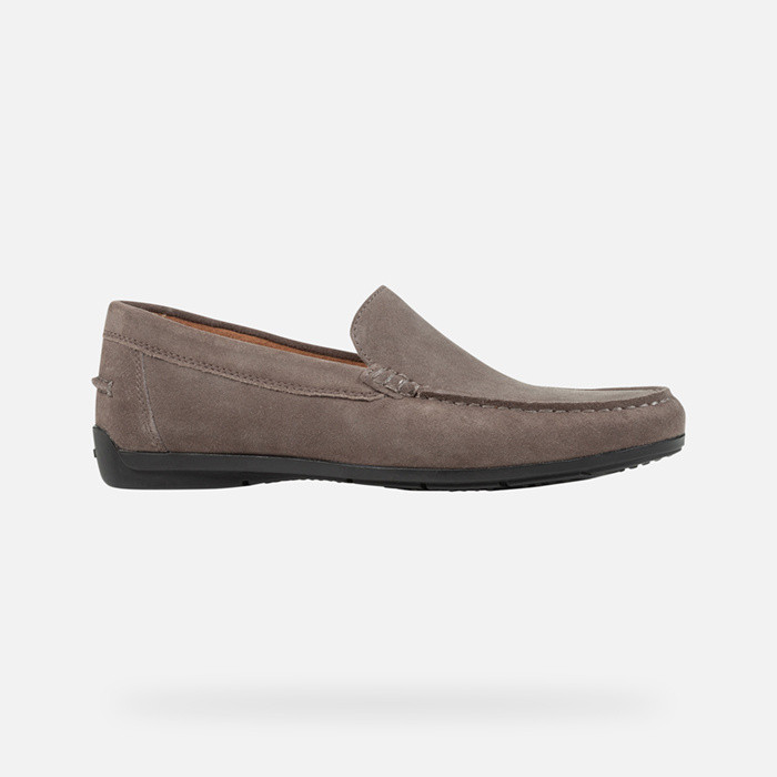 Suede loafers SIRON MAN Dove grey | GEOX