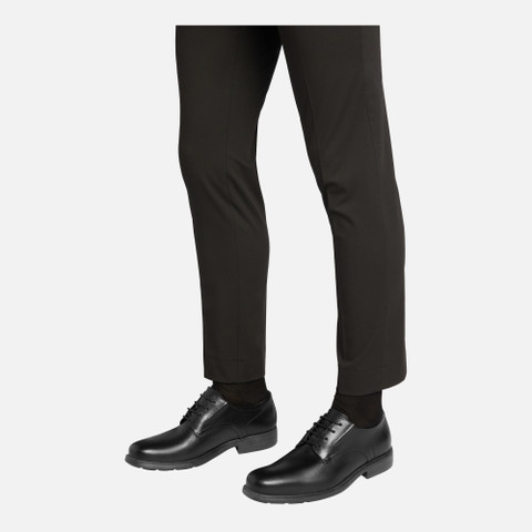Leather shoes DUBLIN MAN Black - image number 1 | GEOX