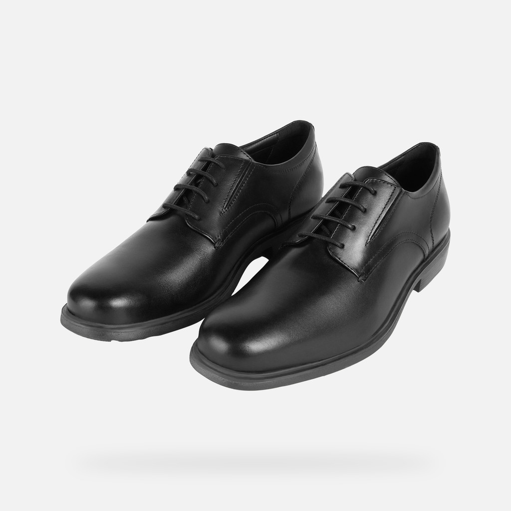 Leather shoes DUBLIN MAN Black - image number 8 | GEOX