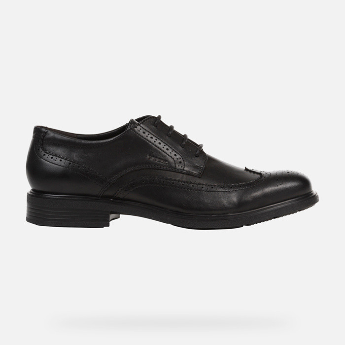 Leather shoes DUBLIN MAN Black | GEOX