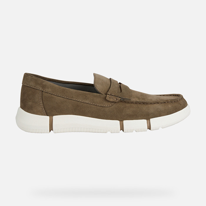 Suede loafers ADACTER M MAN Musk | GEOX