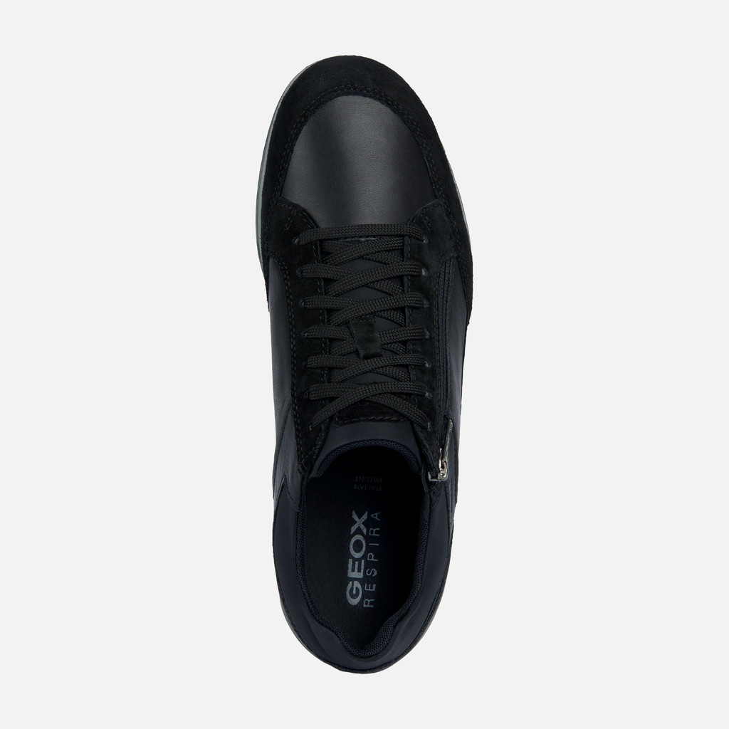 Geox® RENAN B: Low Top Sneakers black Man | Geox®
