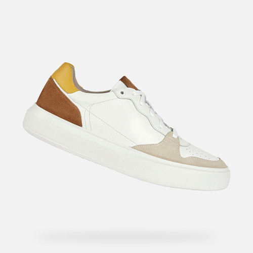 SNEAKERS HOMME DEIVEN HOMME - BLANC/BISCUIT
