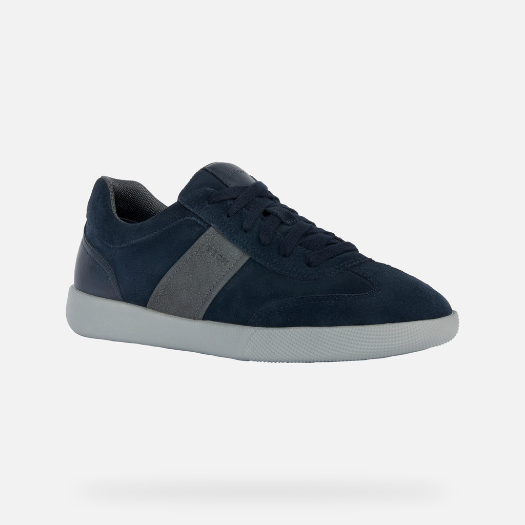Geox® RIETI: Low Top Sneakers navy blue Man | Geox®