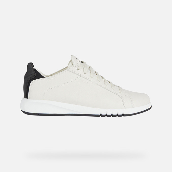 Low top sneakers AERANTIS MAN White/Black | GEOX