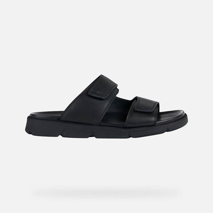 Slides shoes XAND 2S MAN Black | GEOX
