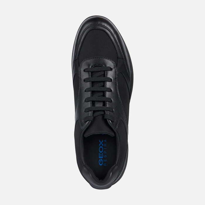 Chaussures Geox Homme U Spherica Ec17 E - Tissu Oxford, Conception Durable, Ajustement Optimal