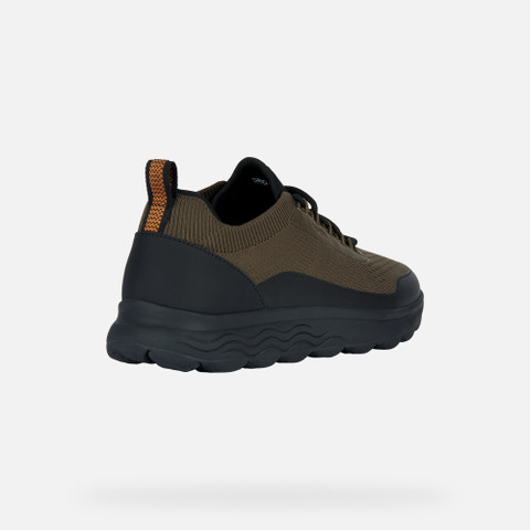 Low Top Sneakers SPHERICA MAN Dark Olive - image number 4 | GEOX