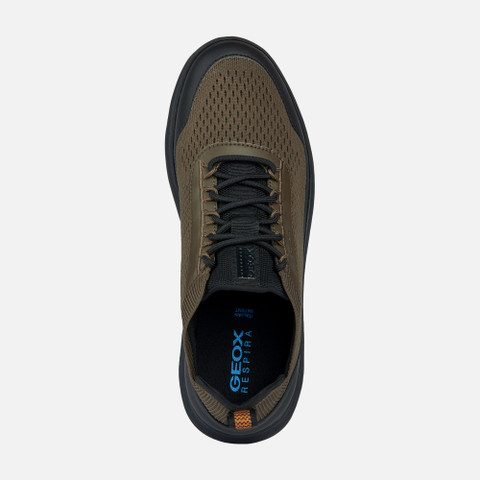 Low Top Sneakers SPHERICA MAN Dark Olive - image number 5 | GEOX