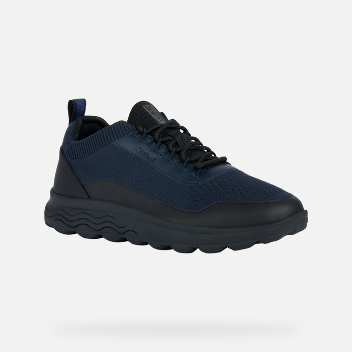 Geox® SPHERICA A: Low Top Sneakers blue Man | Geox®