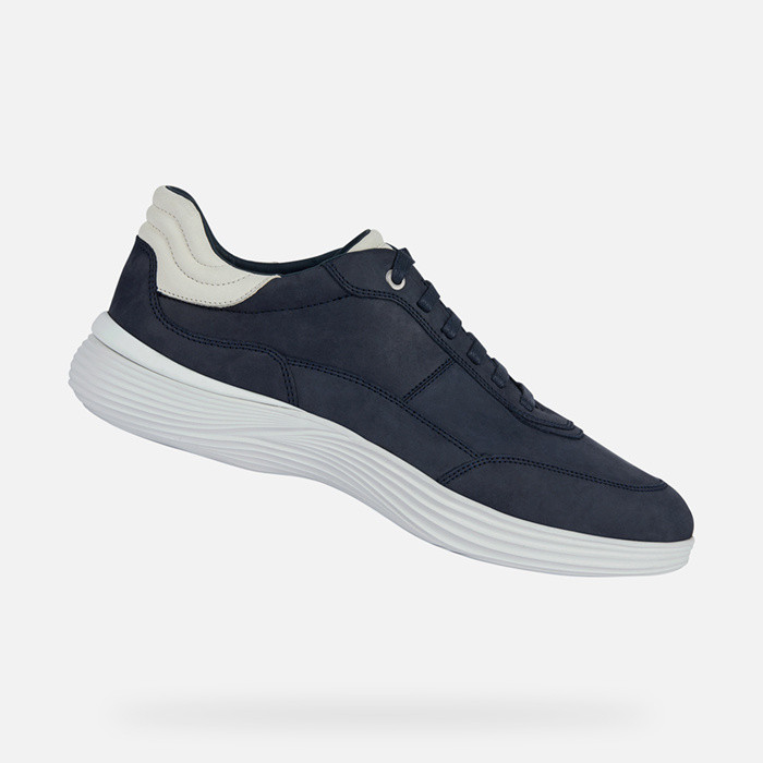 Low top sneakers FLUCTIS MAN Navy | GEOX