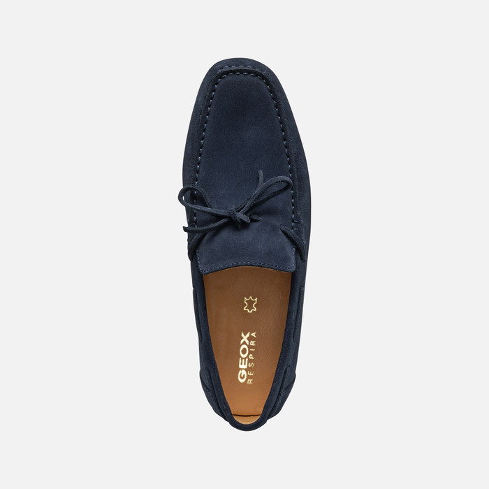 Mocassin geox discount homme bleu marine