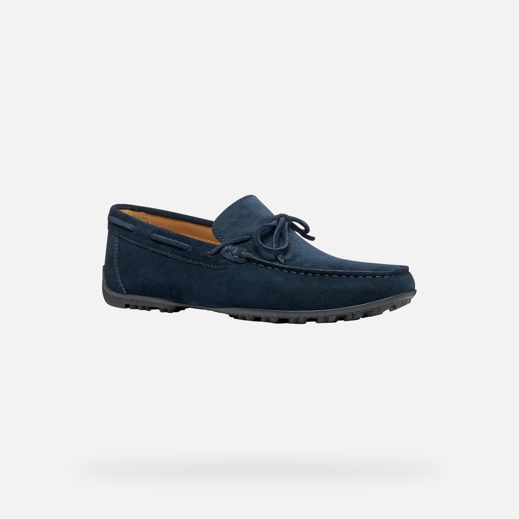 Suede loafers KOSMOPOLIS + GRIP MAN Navy - image number 2 | GEOX