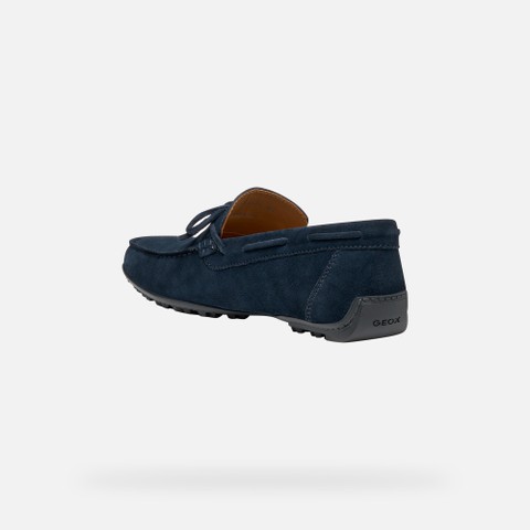 Suede loafers KOSMOPOLIS + GRIP MAN Navy - image number 3 | GEOX