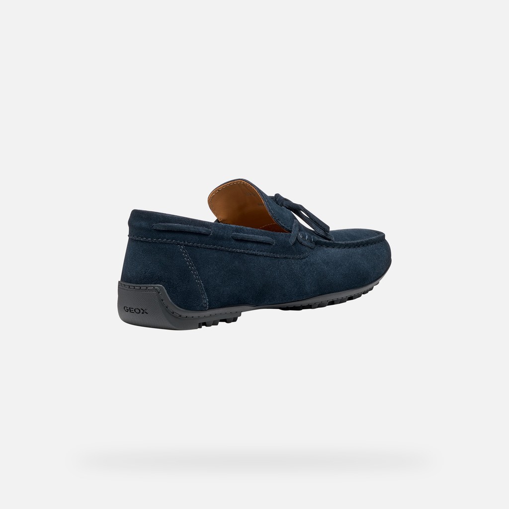 Suede loafers KOSMOPOLIS + GRIP MAN Navy - image number 4 | GEOX