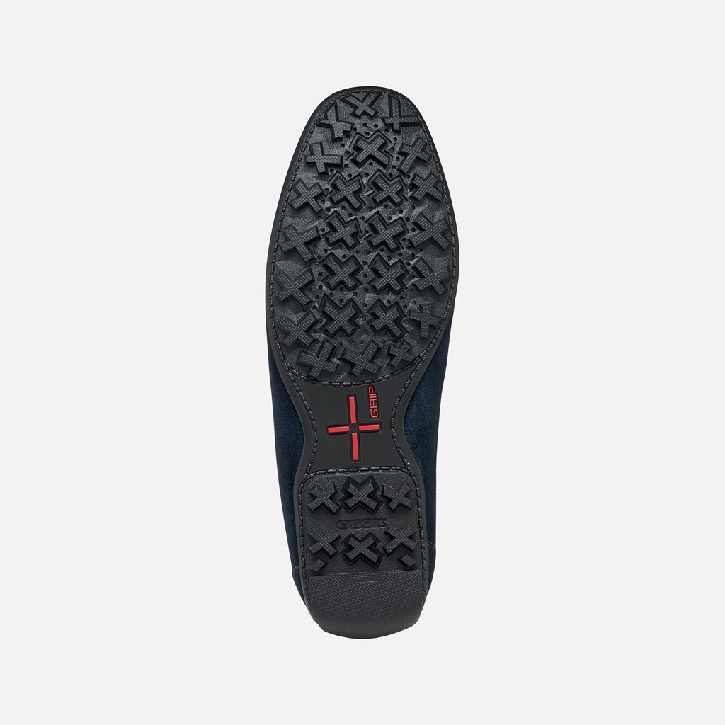 Suede loafers KOSMOPOLIS + GRIP MAN Navy - image number 6 | GEOX