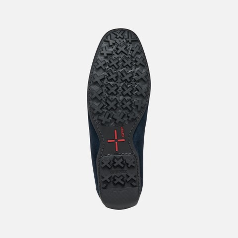 Suede loafers KOSMOPOLIS + GRIP MAN Navy - image number 6 | GEOX