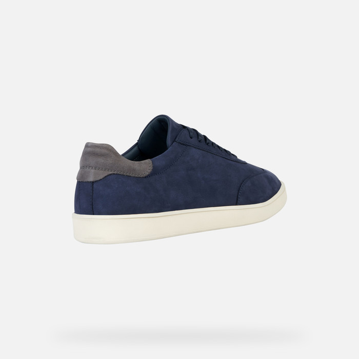 Geox® REGIO A Low Top Sneakers navy blue Man Geox® PRESTIGE