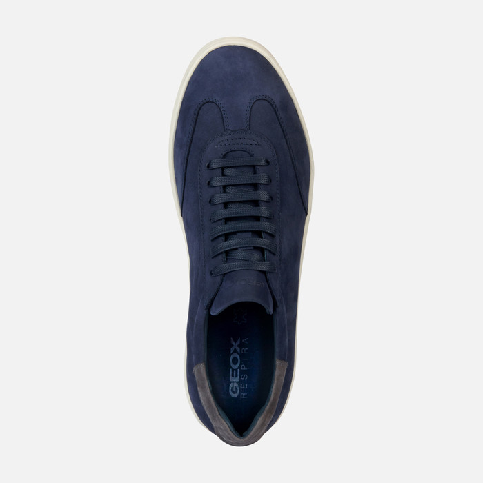 Geox® REGIO A: Top Man Low Geox® PRESTIGE navy | Sneakers blue