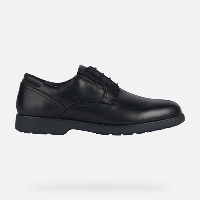 Sapatos de pele SPHERICA EC11 WIDE HOMME Noir | GEOX