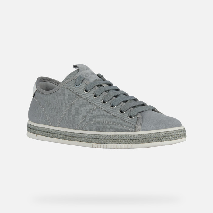 Geox ® Men\'s PIEVE Sneakers A: Geox® Top Grey Online Low |