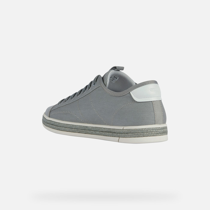 Geox® PIEVE A: Online Low Geox Men\'s ® Grey | Sneakers Top