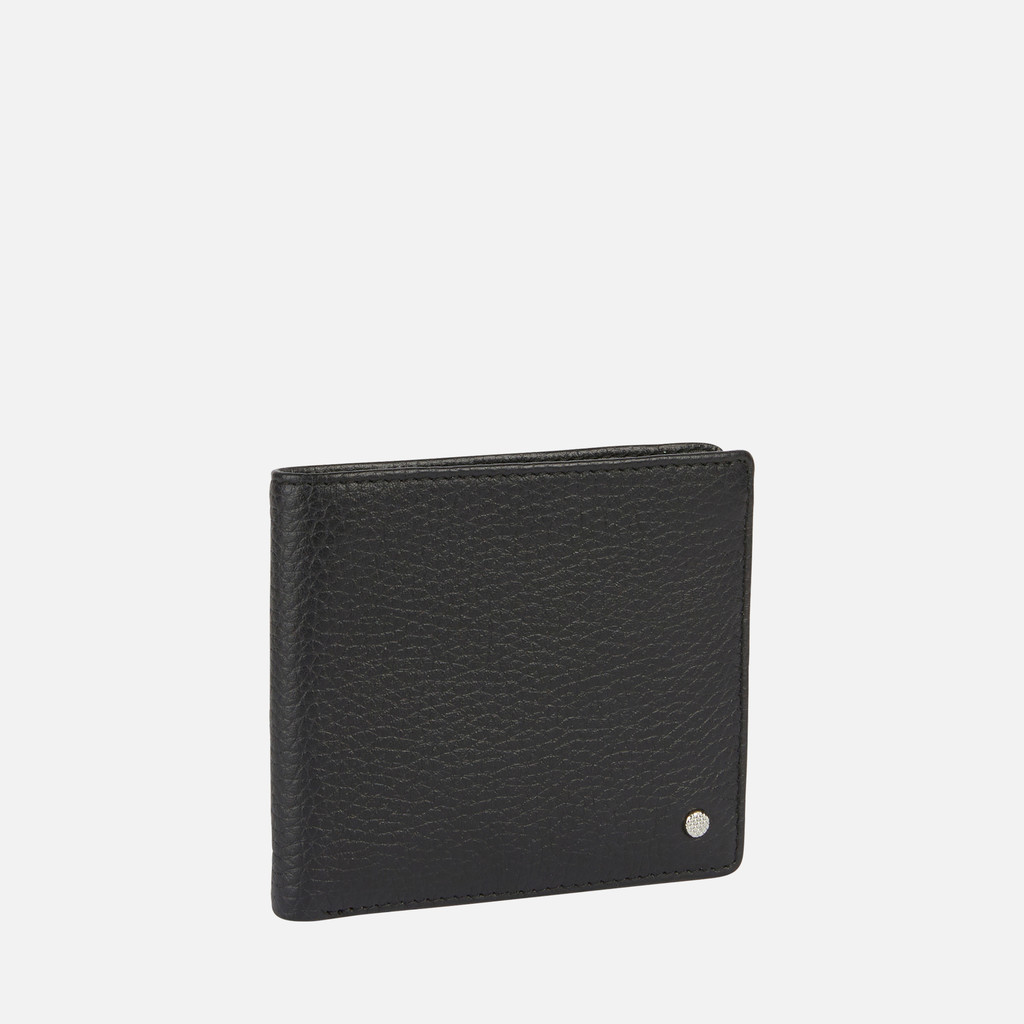 Leather wallet WALLET MAN Black - image number 1 | GEOX