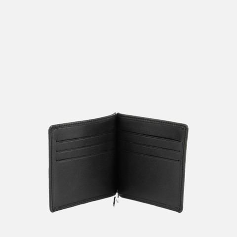 Leather wallet WALLET MAN Black - image number 1 | GEOX