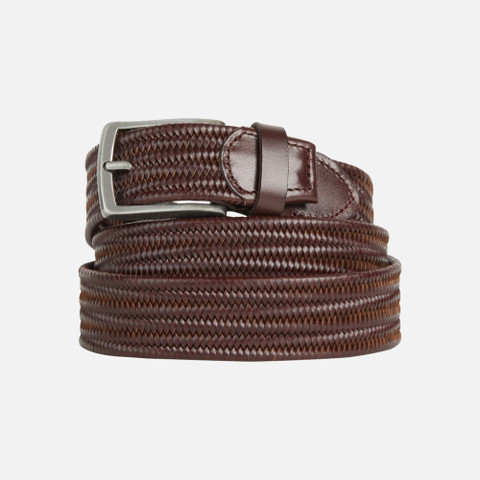 Elastic belt BELT MAN Coffee - image number 0 | GEOX