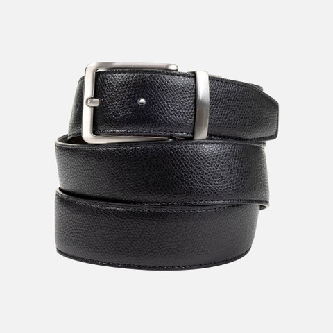 leather belt BELT MAN Black/Coffee - image number 2 | GEOX